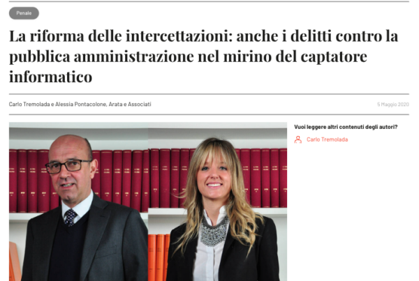 La riforma delle intercettazioni