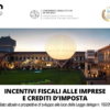 Alex Ingrassia relatore al convegno «Incentivi fiscali alle imprese e crediti d’imposta»