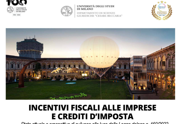 Alex Ingrassia relatore al convegno «Incentivi fiscali alle imprese e crediti d’imposta»