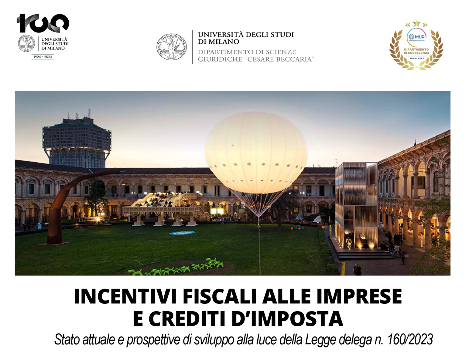 Alex Ingrassia relatore al convegno «Incentivi fiscali alle imprese e crediti d’imposta»